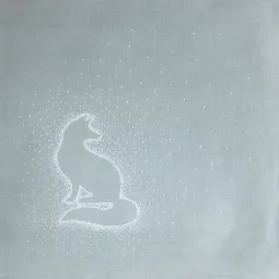 Siuvinėjimo kryželiu rinkinys "Snow silver. Fox" CU015