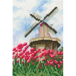 Cross-stitch kit "Mills" C284