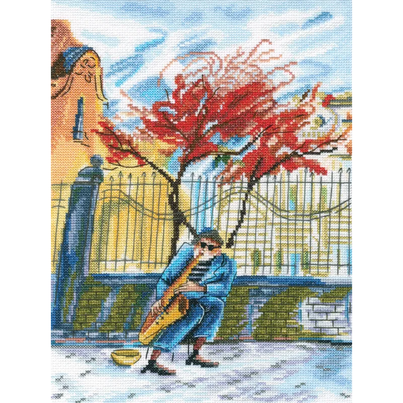 Kryželiu siuvinėjimo rinkinys „Vienna“ RTOM857