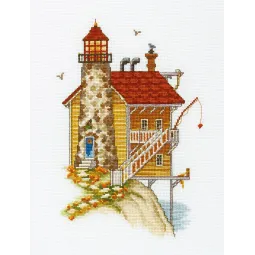 Cross-stitch kit "Lighthouse "Stone wall" M391
