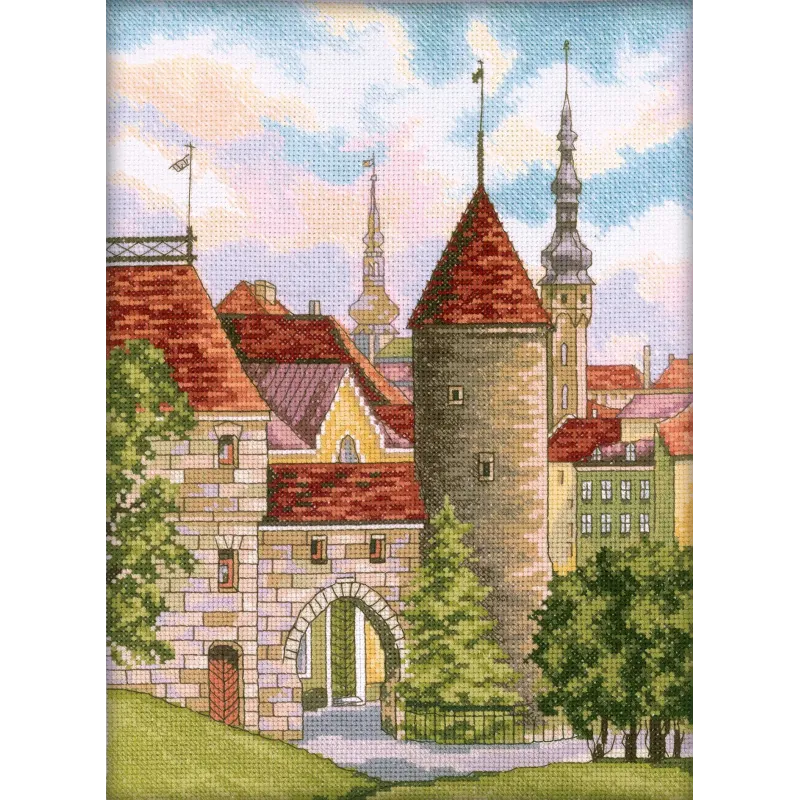 Cross-stitch kit ''Old Tallinn'' M201