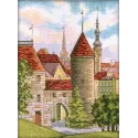 Kit de point de croix ''Vieux Tallinn'' M201