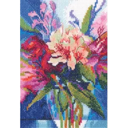 Kits de point de croix "Palette d'émotions" 11,5x17 RTOM1090