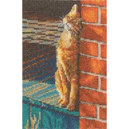 Kits de point de croix "Grondeur ensoleillé" 11,5*17,5 RTOM1073