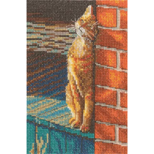 Cross-stitch kits "Sunny Grumbler" 11,5*17,5 RTOM1073