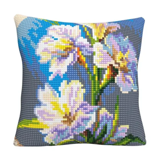 Pagalvėlės rinkinys Spalvingas gėlių raštas 40x40 CDA5515