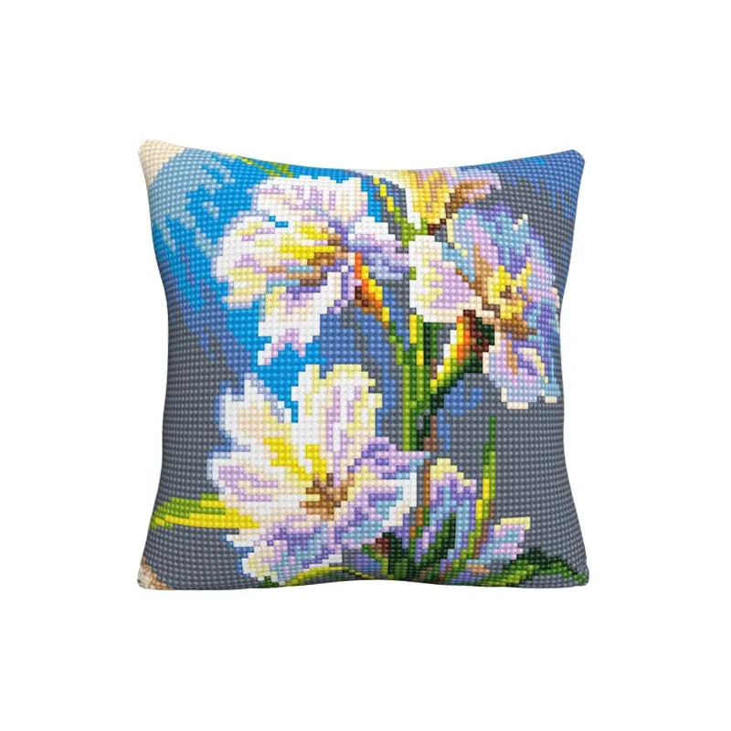 Pagalvėlės rinkinys Spalvingas gėlių raštas 40x40 CDA5515