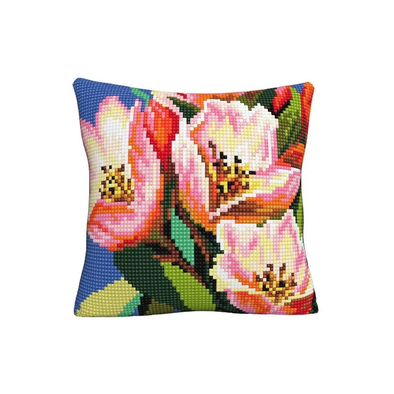 Kissenbezug Bunter Blumenmuster 40x40 CDA5514
