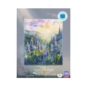 Наборы для вышивания крестиком "Люпины на солнце" 19x23 RTOM1066