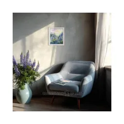 Kits de point de croix "Lupins au soleil" 19x23 RTOM1066