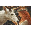 Cross Stitch Kit. "The Gentle Spirit of the Forest" 33 x 20 cm SG724