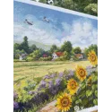 Kit de point de croix "Le Chemin du Retour" 32x37,5 cm SK273