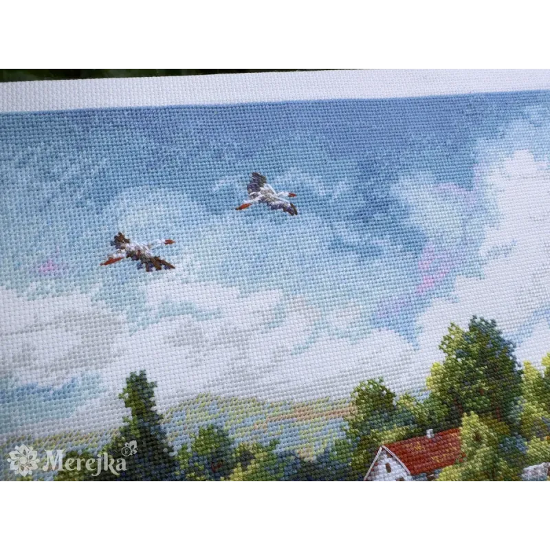 Kryželiu siuvinėjimo rinkinys