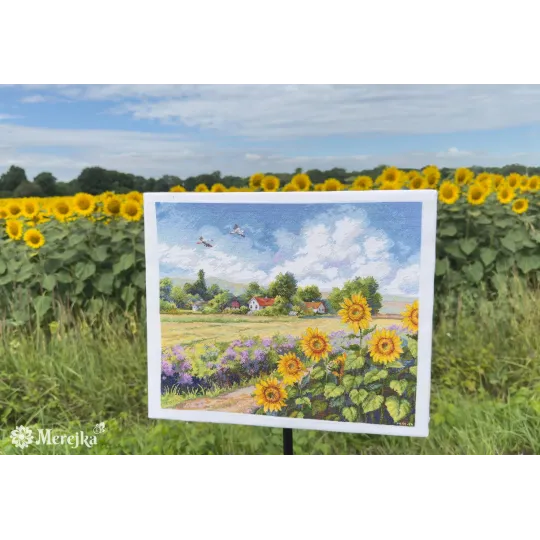 Cross stitch kit "The Way Home" 32x37,5 cm SK273