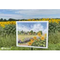 Kit de point de croix "Le Chemin du Retour" 32x37,5 cm SK273