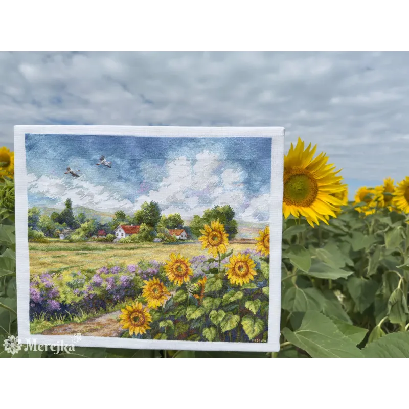 Cross stitch kit "The Way Home" 32x37,5 cm SK273