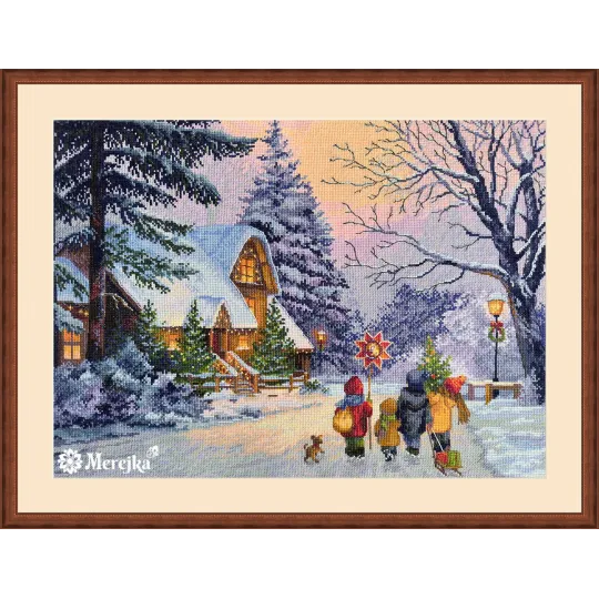 Набор для вышивания крестиком "Carol of the Bells" 30x41 см SK289