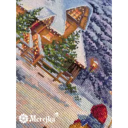 Siuvinėjimo kryželiu rinkinys "Carol of the Bells" 30x41 cm SK289