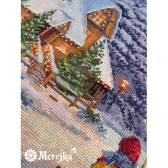 Siuvinėjimo kryželiu rinkinys "Carol of the Bells" 30x41 cm SK289