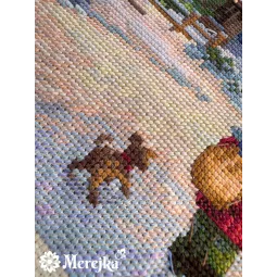 Набор для вышивания крестиком "Carol of the Bells" 30x41 см SK289