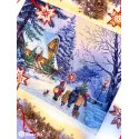 Набор для вышивания крестиком "Carol of the Bells" 30x41 см SK289