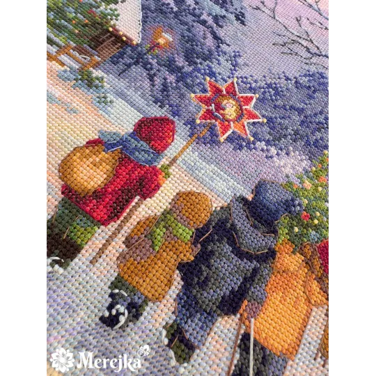 Набор для вышивания крестиком "Carol of the Bells" 30x41 см SK289