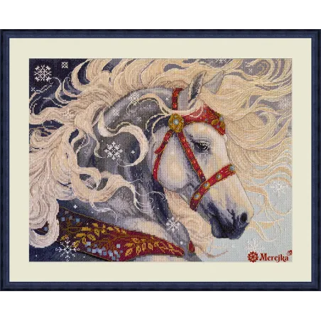 Kreuzstich-Set "Schneesturm" 31x40 cm SK290