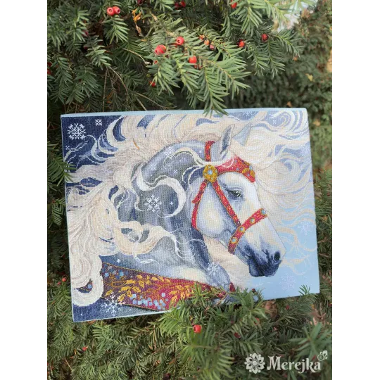 Набор для вышивания крестиком "Метель" 31x40 см SK290