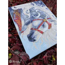 Siuvinėjimo kryželiu rinkinys "Sniegas" 31x40 cm SK290