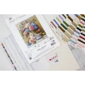 Cross Stitch Kit. "Floral Nostalgia" 32 x 36 cm SB725