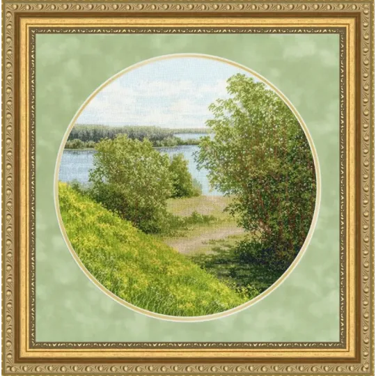 Набор для вышивания "На солнечных холмах" 31,7x31,7 см S/VM045