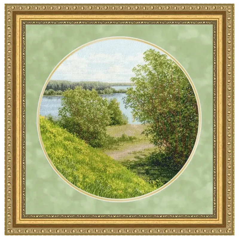 Набор для вышивания "На солнечных холмах" 31,7x31,7 см S/VM045