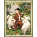 Cross stitch kit "New Caretaker" 48x35,5 cm S/MK118