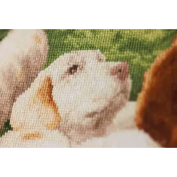 Kit de point de croix "New Caretaker" 48x35,5 cm S/MK118