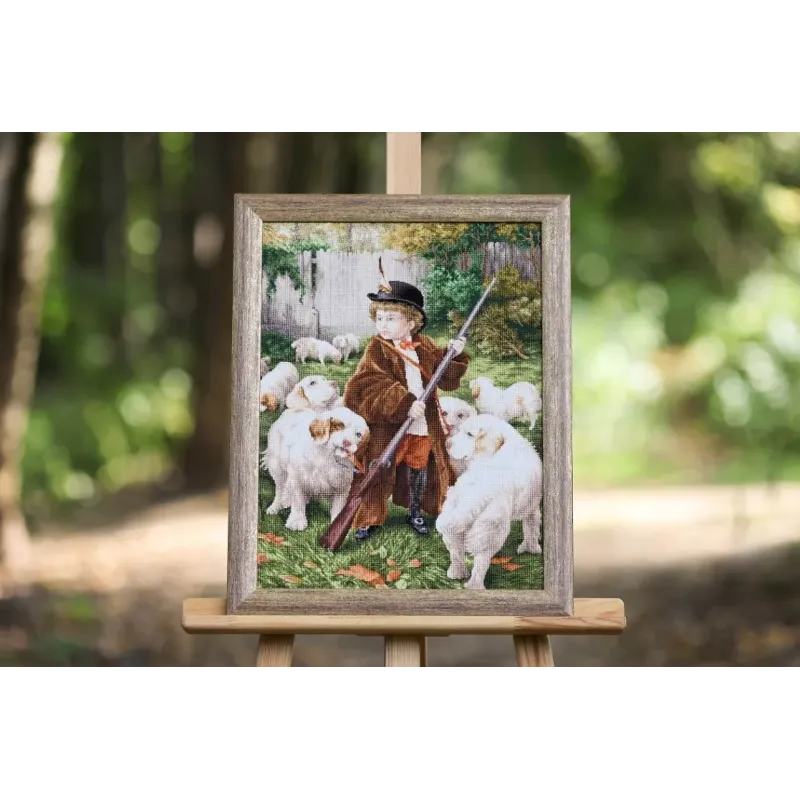 Cross stitch kit "New Caretaker" 48x35,5 cm S/MK118