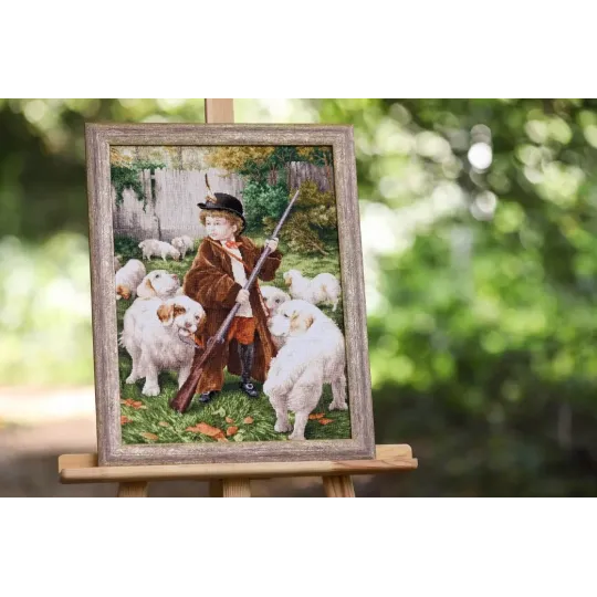 Cross stitch kit "New Caretaker" 48x35,5 cm S/MK118