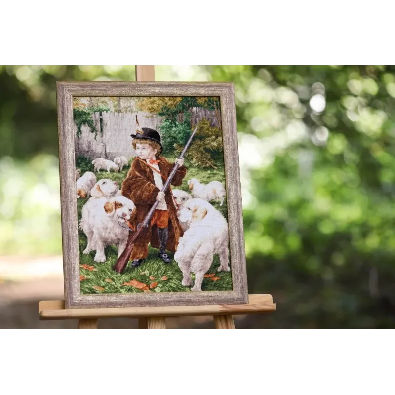 Cross stitch kit "New Caretaker" 48x35,5 cm S/MK118