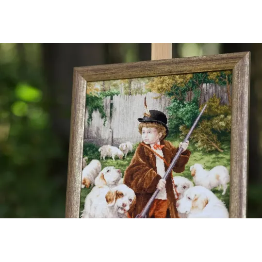 Cross stitch kit "New Caretaker" 48x35,5 cm S/MK118