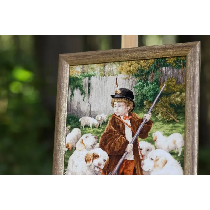 Cross stitch kit "New Caretaker" 48x35,5 cm S/MK118