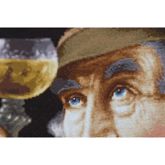 Cross stitch kit "Wine Connoisseur" 31.5x41 cm S/MK114