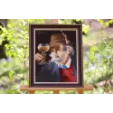 Cross stitch kit "Wine Connoisseur" 31.5x41 cm S/MK114