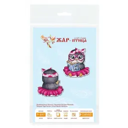 Kit point de croix "Fashionista" 10x9 cm SR-897