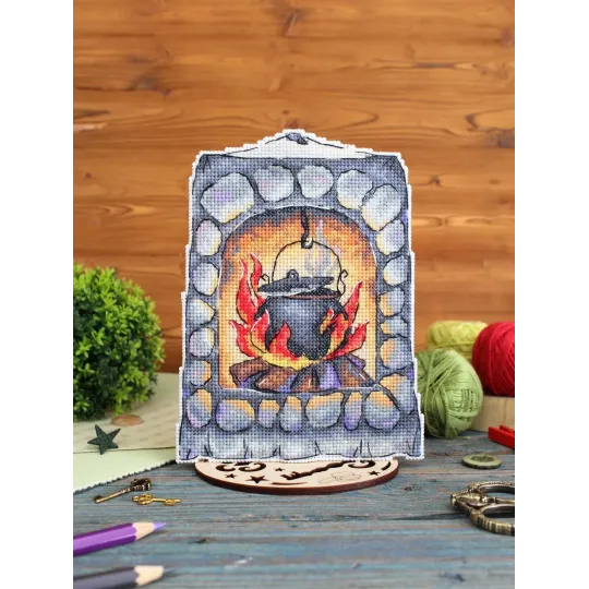 Cross stitch kit "Theater" 17x13 cm SR-1190