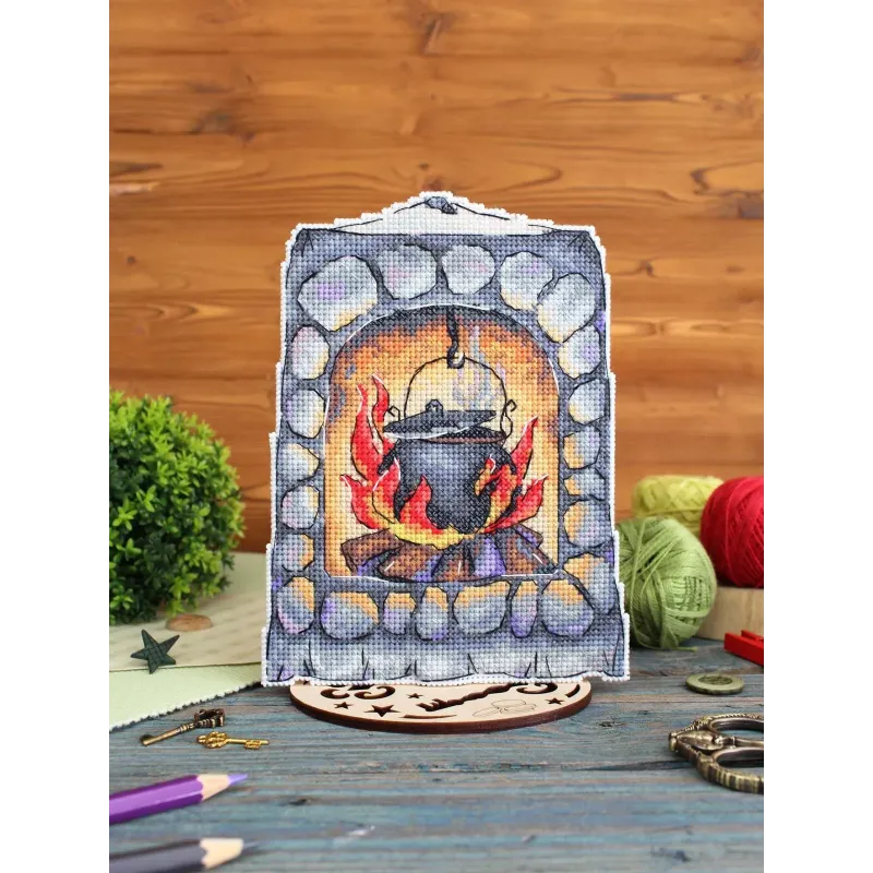 Набор для вышивания крестиком "Театр" 17x13 см SR-1190