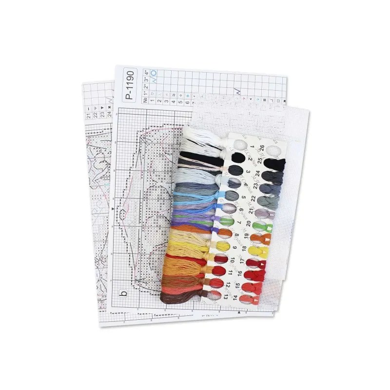 Kreuzstich-Set "Theater" 17x13 cm SR-1190