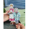Cross stitch kit "Doctors" 19x12 cm SR-1110