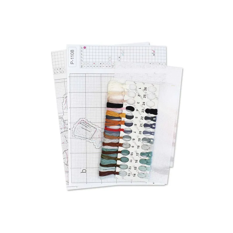 Kreuzstich-Set "Köche" 20x13 cm SR-1108