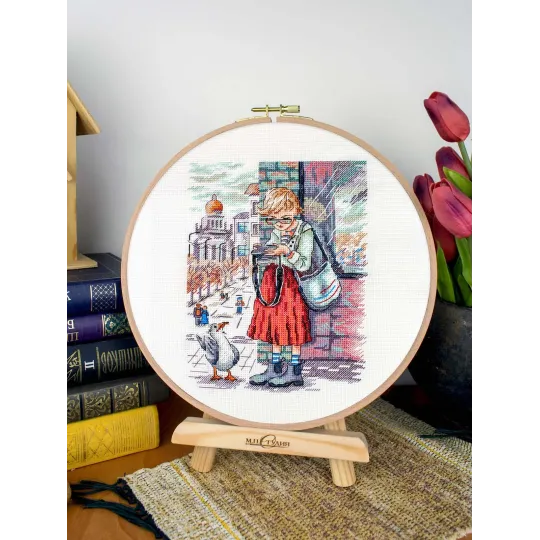 Kit de point de croix "Un bon coup" SNV-959