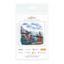 Cross stitch kit "Scandinavian Coast" 16x16 cm SNV-953