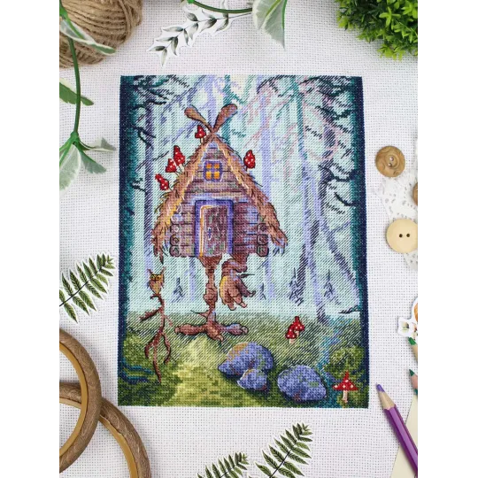Cross stitch kit "An unusual hut" SNV-927